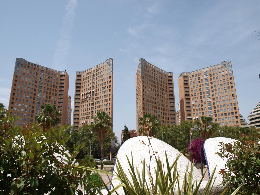 Apartup L'Umbracle Valência Exterior foto